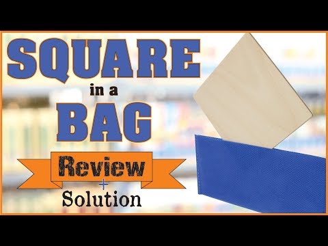 SQUARE IN BAG - Review & Solution - Wooden Puzzles from Puzzle Master