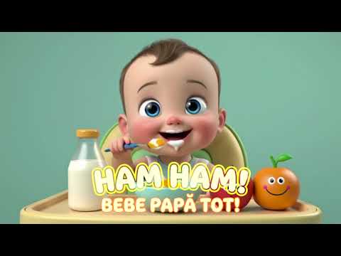 Ham Ham! Bebe Papă Tot - Cântec pentru Bebeluși