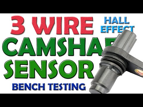 How to bench test a 3 wire CAMSHAFT SENSOR (hall effect) ..