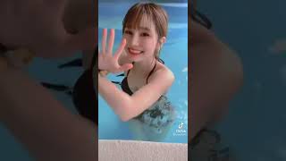 可愛い水着(。・_・。)ノ　　#水着女子