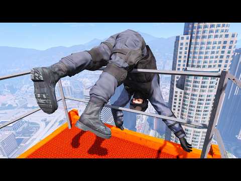 GTA 5 Parkour Fails & Jump Fails EP. 48 (EUPHORIA PHYSICS SHOWCASE)