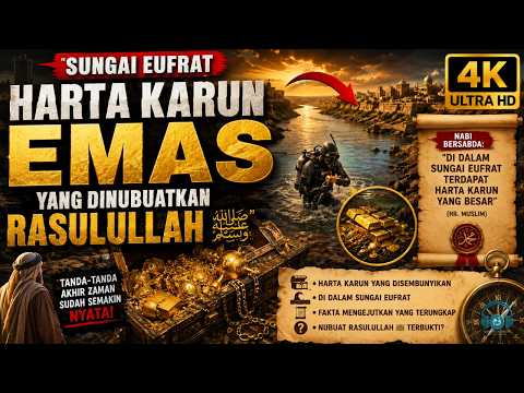 Sungai Eufrat & HARTA KARUN EMAS YANG DINUBUATKAN Rasulullah ﷺ