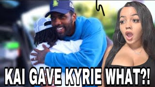 KAI SURPRISED KYRIE IRVING WITH WHAT?!! CRAZY REACTION!!!