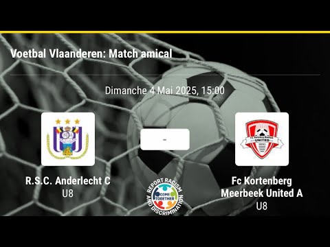 U8 N JeugdCup - coupe du Brabant Flamand | RSCA vs FC Kortenberg Meerbeek United A | 2025-05-04