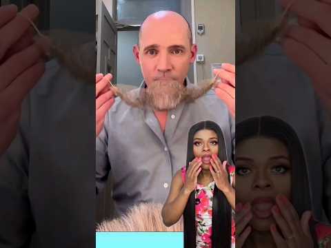 White Men Wear Wigs Too & FAKE Man Beard 👏🏼❤️