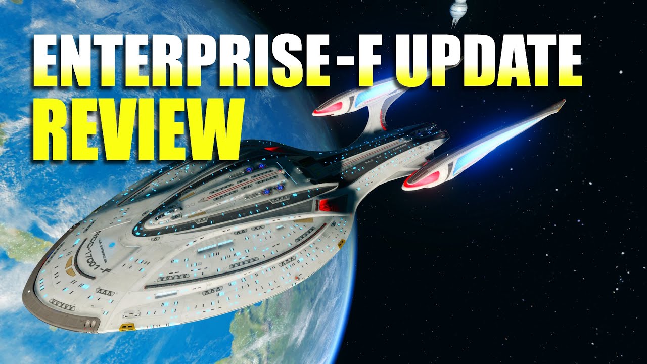 New Enterprise F Skin Review & How To Equip - STO