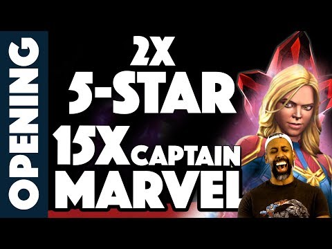 15 Chances at Captain Marvel and 2x 5 Star Opening