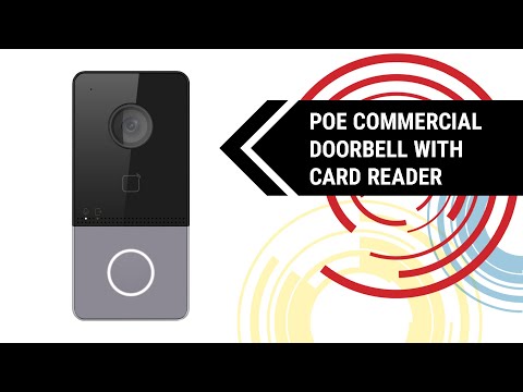 LTS Access Control, Introducing LTS PoE Commercial Doorbell with Card Reader