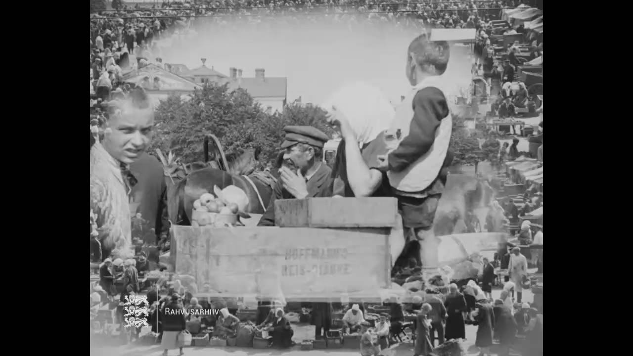 Konstantin Märska trikkfilm "Tallinna turg", 1926