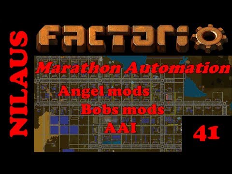 Factorio - Marathon Automation - E41 - Oxygen out of thin air for Copper Smelting