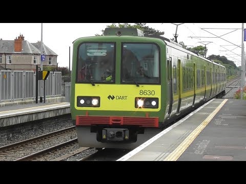 Irish Rail 8520 Class Dart Train 8630 - Sutton Station, Dublin