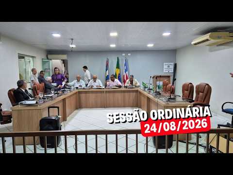Sessão Ordinária - 24/08/2026
