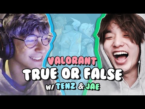 VALORANT but it's True or False with a Cute Idol & Jae from Day6 (ft. TenZ)