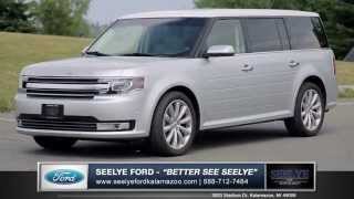 preview picture of video 'New 2014 Ford Flex Review near Plainwell, Michigan'