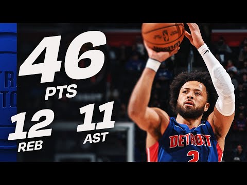 Cade Cunningham Was RELENTLESS! CAREER-HIGH 46-PT TRIPLE-DOUBLE | November 10, 2025