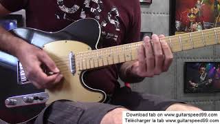 Tuto guitare - comment jouer Cargo De Nuit (Axel Bauer)