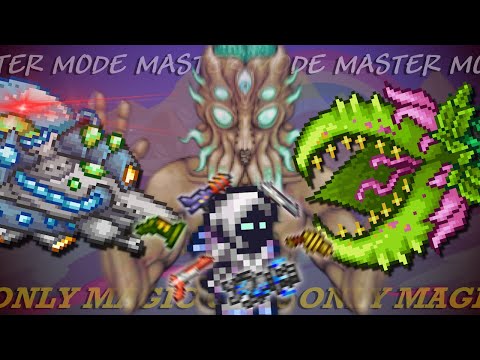 Can You Beat MASTER MODE Terraria With ONLY MAGIC GUNS?