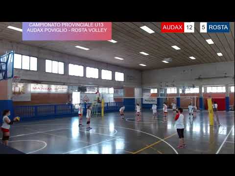 CAMPIONATO PROVINCIALE U13 FIPAV AUDAX POVIGLIO - ROSTA VOLLEY