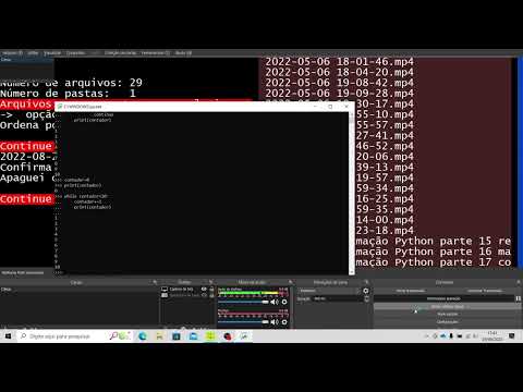 aula de programação Python parte 19 comandos break e continue no while