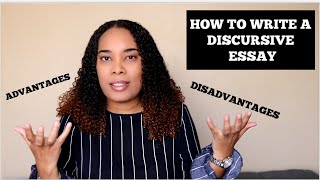 How to write a Discursive Essay
