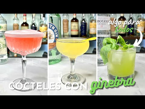 3️⃣ Cocktails with GINEBRA ❤️💛💚 GIN COCKTAILS for EVERYONE!