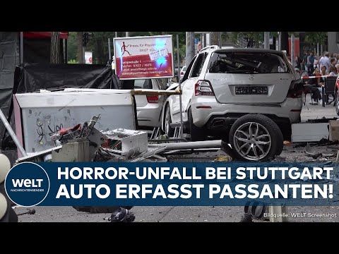DEUTSCHLAND: Horror-Unfall in Nürtingen! Auto erfasst Fußgänger - zwei Todesopfer
