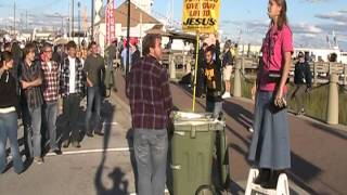 preview picture of video 'Rebuking Morehead City, NC 2011'