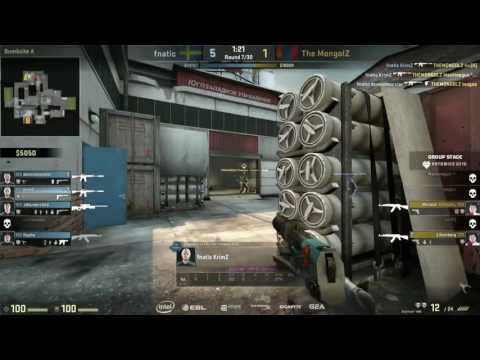CSGO — Fnatic vs MongolZ Cache  IEM Katowice 2016