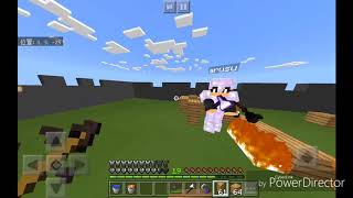 ※下手くそ注意　弟と軽い気持ちでpvpやってみたｗｗｗ【マイクラpe】