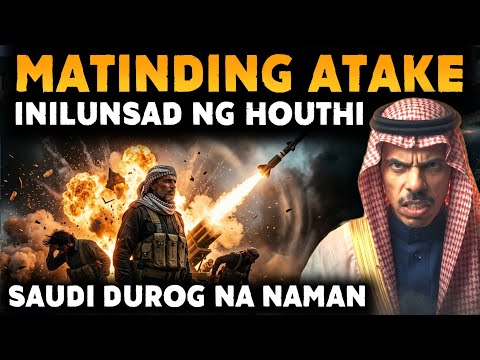 MATINDING ATAKE INILUNSAD NG HOUTHI LABAN SA SAUDI AT YEMEN ARMED FORCES | LEBANON AT GAZA DUROG