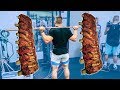 MY BUILDING PROGRAM | TRYING TX BBQ | LEG WORKOUT
