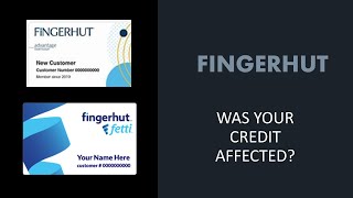 CHANGES AT FINGERHUT HURT YOUR CREDIT SCORE DO THIS!