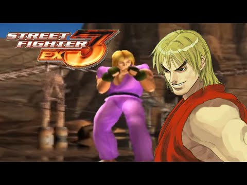 Street Fighter EX3 - Ken - Original Mode Hard Difficulty Playthrough