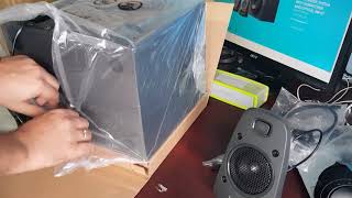 Video thumbnail for Logitech Z625 THX speaker unboxing and review by Budhaditya Mukhopadhyay