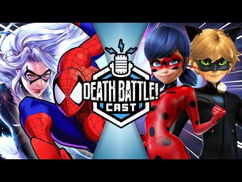 Spider-Man & Black Cat VS Ladybug & Cat Noir | Death Battle Cast