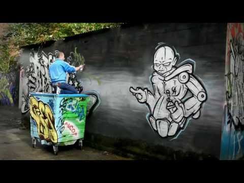 Fube - Malu (Drum N Bass), Graffiti by Aike (Gs Crew)