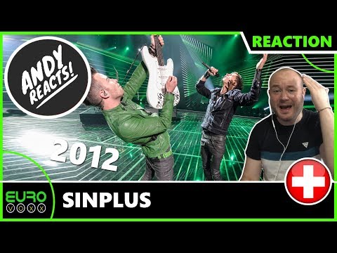 ANDY REACTS! Sinplus - Unbreakable (Switzerland 2012) EUROVISION REACTION!