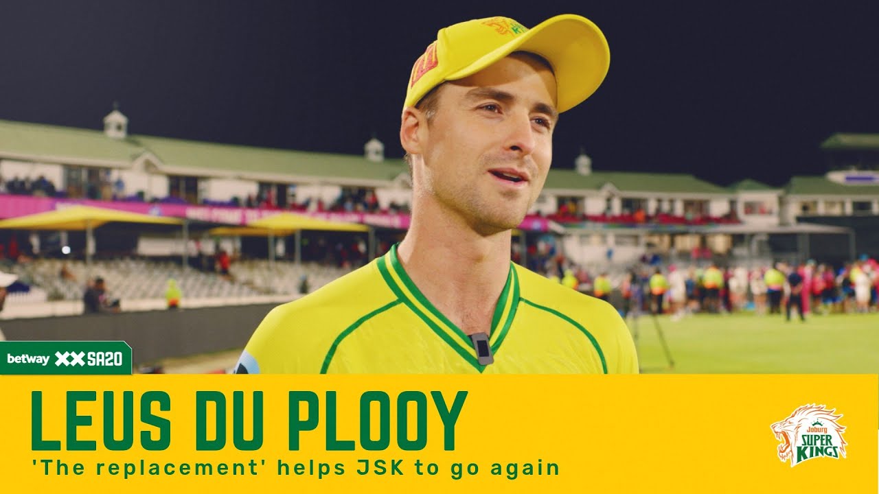 Leus du Plooy, Joburg Super Kings | PRvJSK Post-match interview