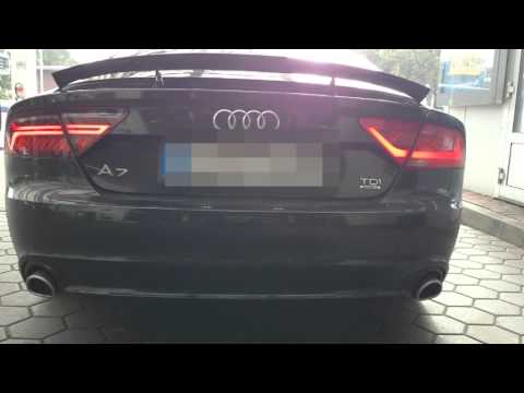 Audi A7 4G Facelift Rückleuchten - Umbau - Dynamisches Blinklicht