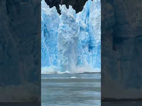 Antarctic Glacier Melting: A Stunning Yet Sobering Close-Up 🌍❄️ | Life in a Blink #healingmusic
