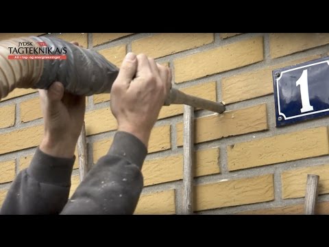 Efterisolering af hulmur
