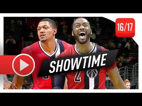 John Wall & Bradley Beal CRAZY Highlights vs Celtics (2017.01.24) - SHOWTIME!