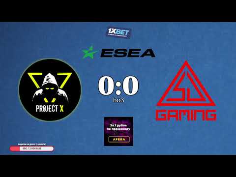🔴 Project X vs SJ, SINNERS vs NEXUS l ESEA Advanced Season 35, DH OQ +POKER