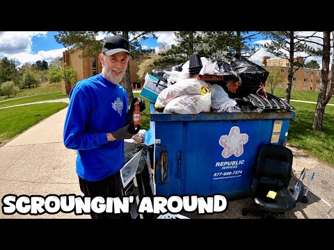We Dumpster Dove at College Dorms! \This is the Motherlode!\