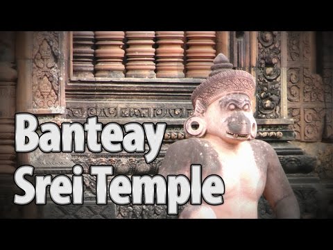 Cambodia: Banteay Srei Temple- Angkor ■ Travel Video Part 5