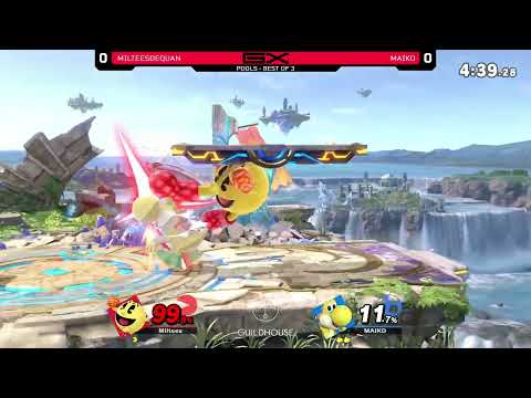 MilteesdeQuan vs MAIKO - Winners Pools - GENESIS X | Pac-Man, Roy vs Yoshi