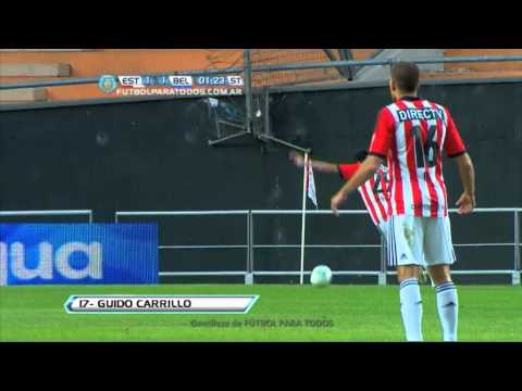 Gol de Carrillo. Estudiantes 1 Belgrano 1. Fecha 19. Torneo Final 2013