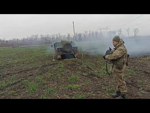 B-8 launchers for 80-mm aircraft missiles and installed on the HMMWV.