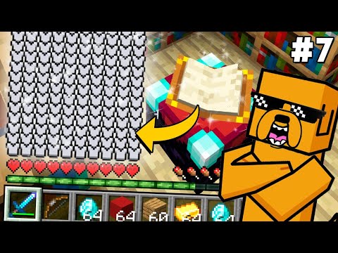 This ARMOR will make me IMMORTAL in Minecraft HARDCORE!  😨🕷Permadeath #7