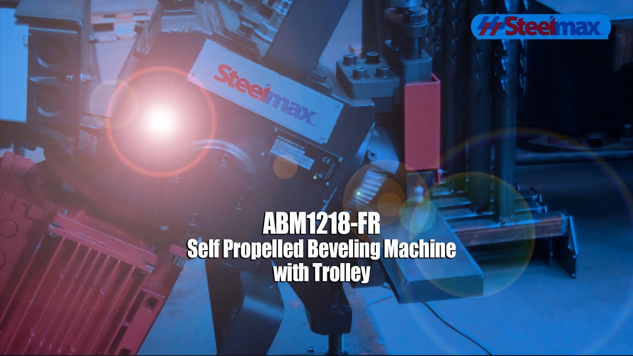 ABM1218-FR Double-Sided Plate/Pipe Beveling Machine by Steelmax